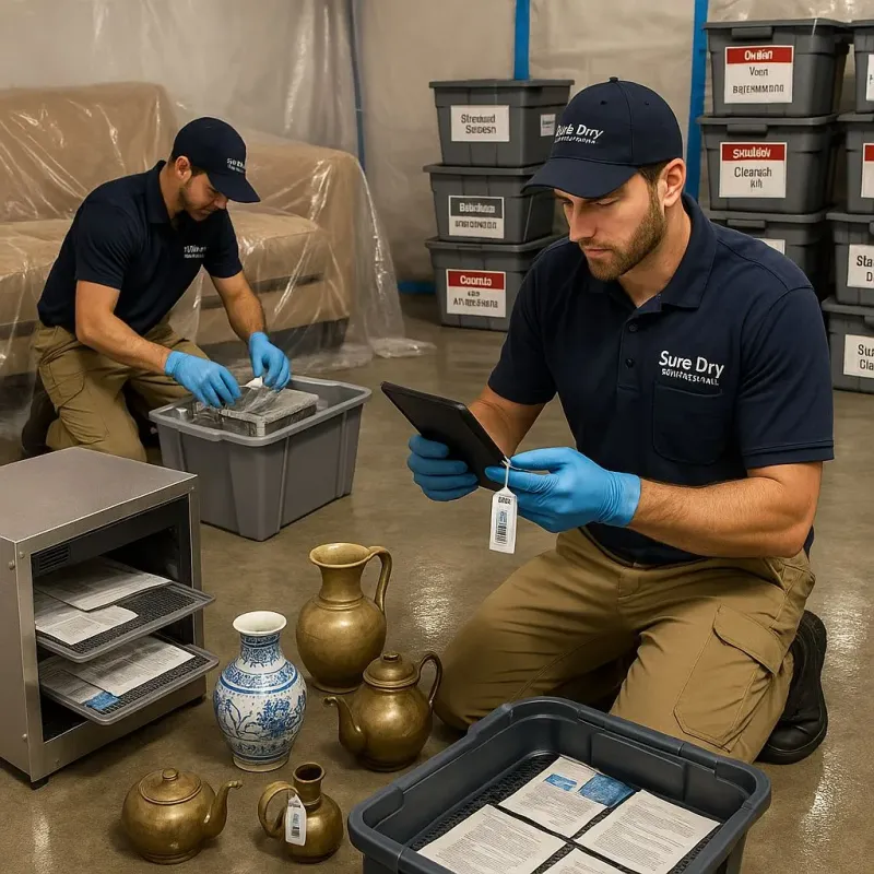 Content Protection and Restoration process in Columbia, IL