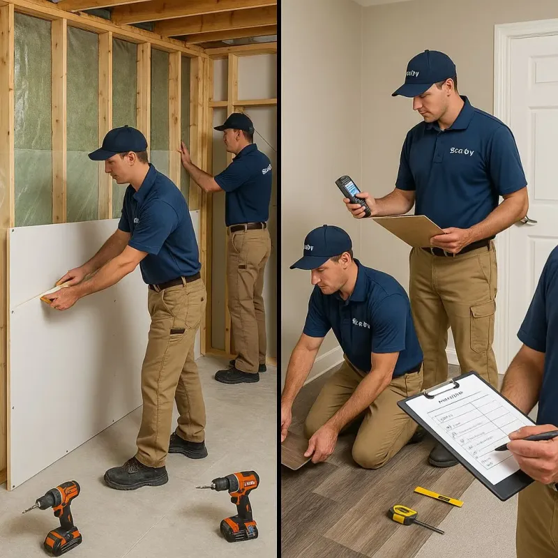 Repairs and Reconstruction process in Columbia, IL